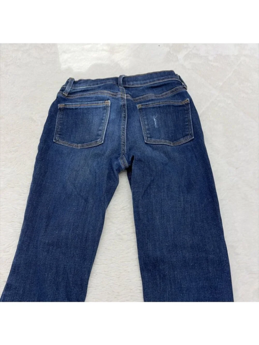 Old Navy 360 Stretch Ballerina Jeggings Distressed 12 Stretch
